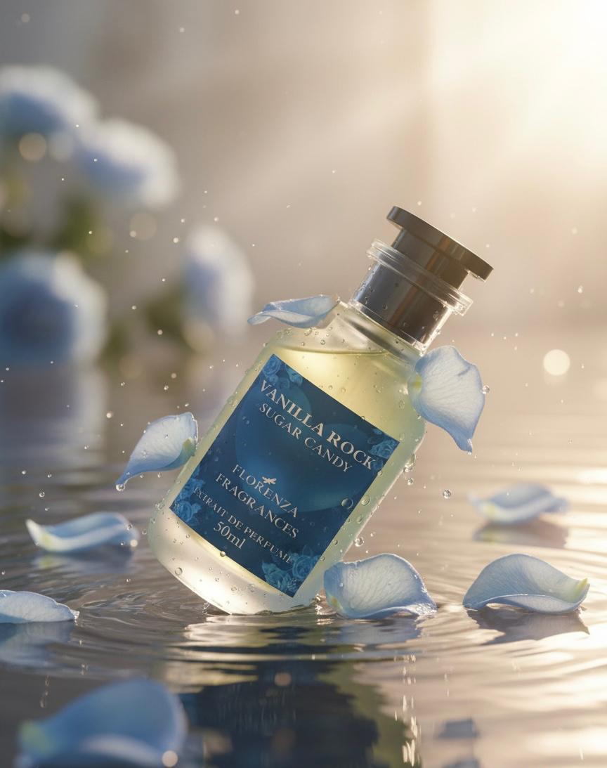 Vanilla Candy Rock Sugar by Florenza Fragrances 50ml